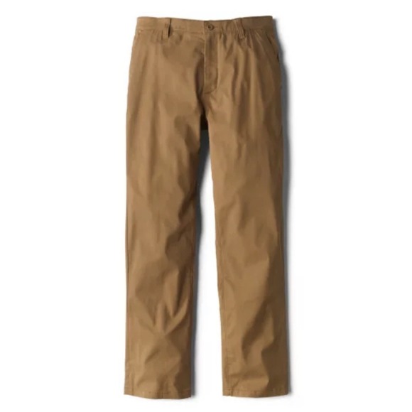 Orvis O.O.O.O. 5-Pocket Men's 34x32 Nylon Khaki Chino Outdoor Casual Pants $129